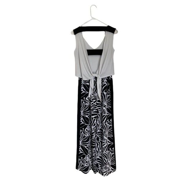 Body Language Black and White Jumpsuit (Size Small) - Picture 2 of 8